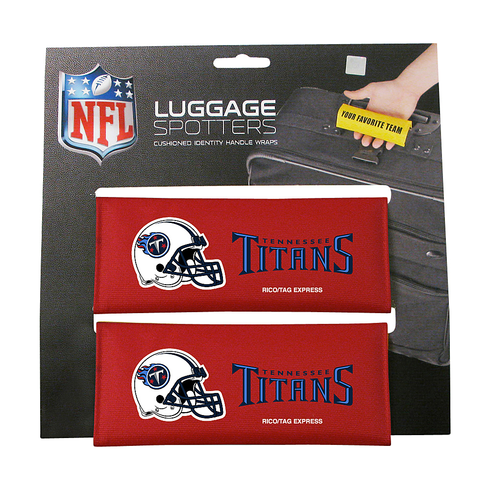 Luggage Spotters NFL Tennessee Titans Luggage Spotter Red Luggage Spotters Luggage Accessories
