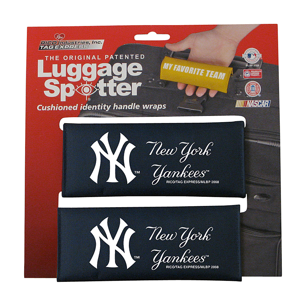 Luggage Spotters MLB New York Yankees Luggage Spotter Blue Luggage Spotters Luggage Accessories