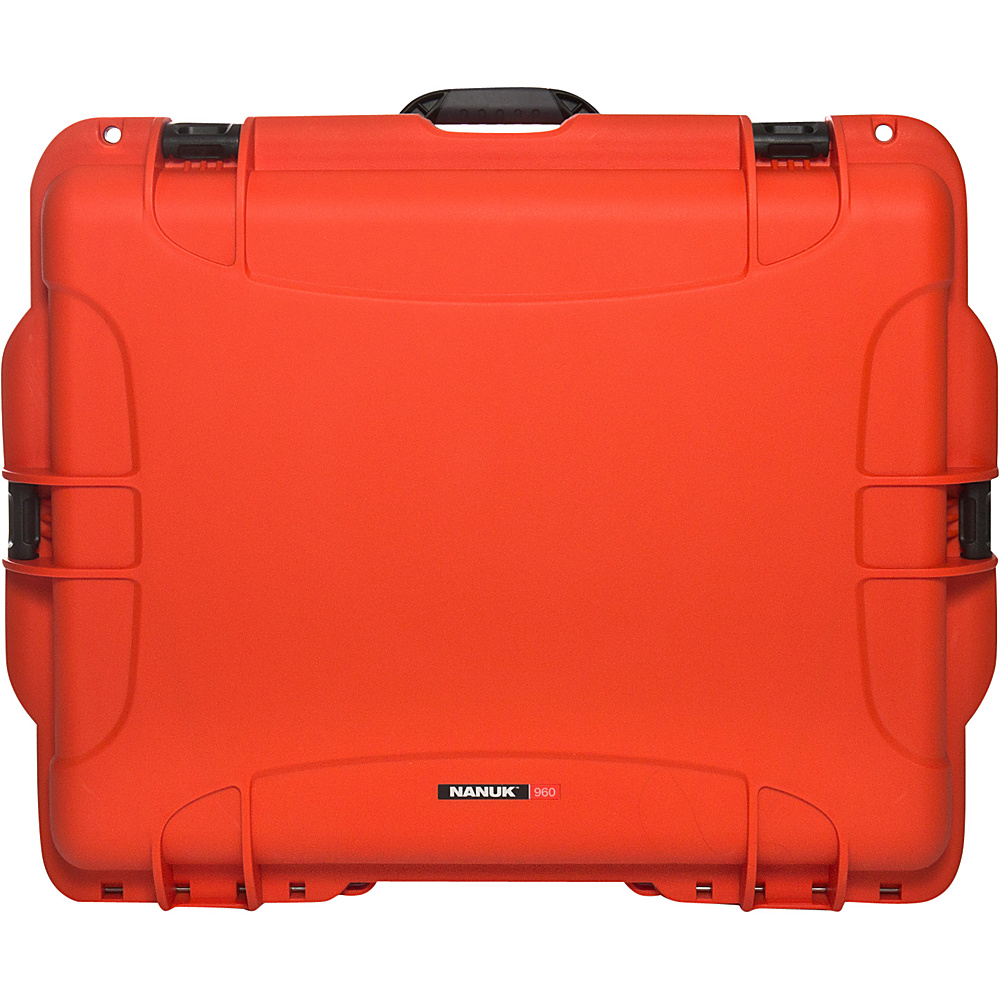 NANUK 960 Case With Padded Divider Orange NANUK Hardside Luggage