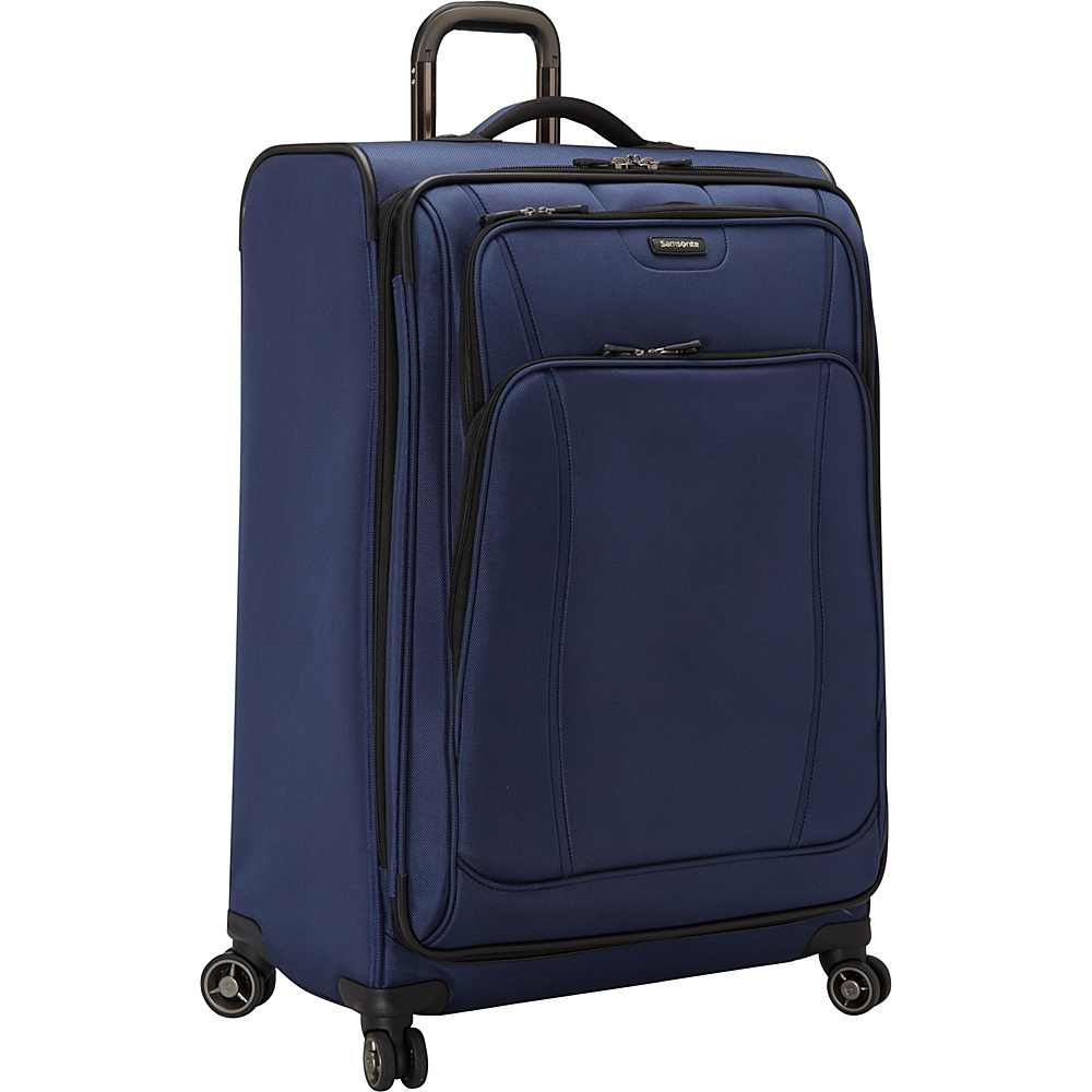 Samsonite DK3 29 Spinner Luggage Space Blue Samsonite Softside Checked