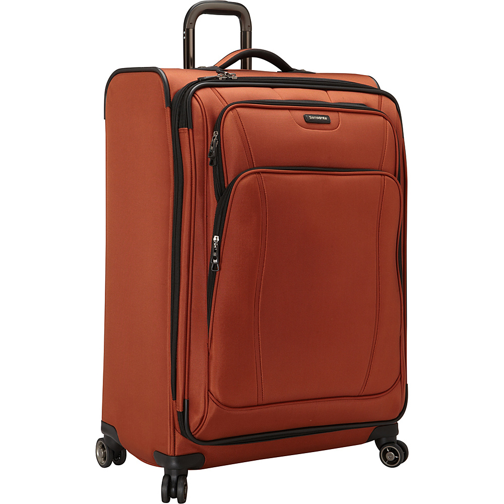 Samsonite DK3 29 Spinner Luggage Orange Zest Samsonite Softside Checked