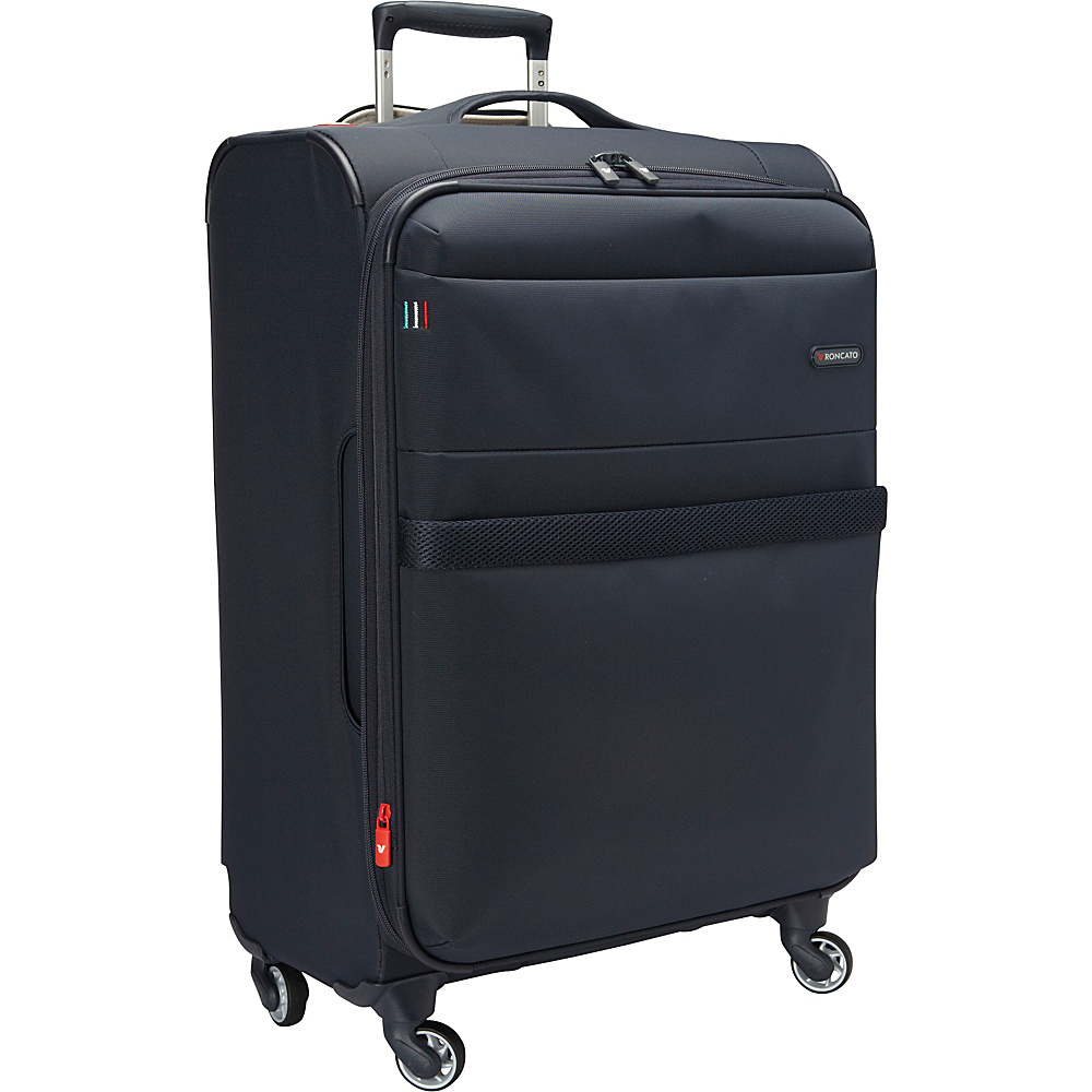 Roncato Venice 27.5 Expandable Spinner Luggage Blue Roncato Large Rolling Luggage