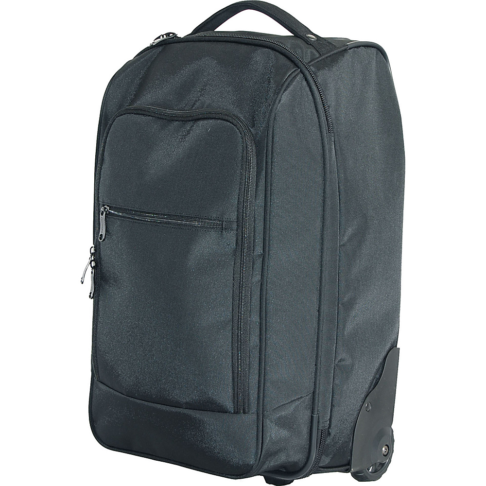 Netpack Roller Wheeled Bag Black Netpack Softside Carry On