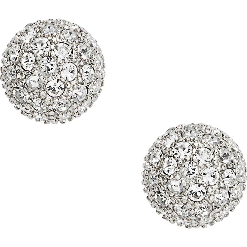 Fossil Pave Ball Stud Silver Fossil Other Fashion Accessories