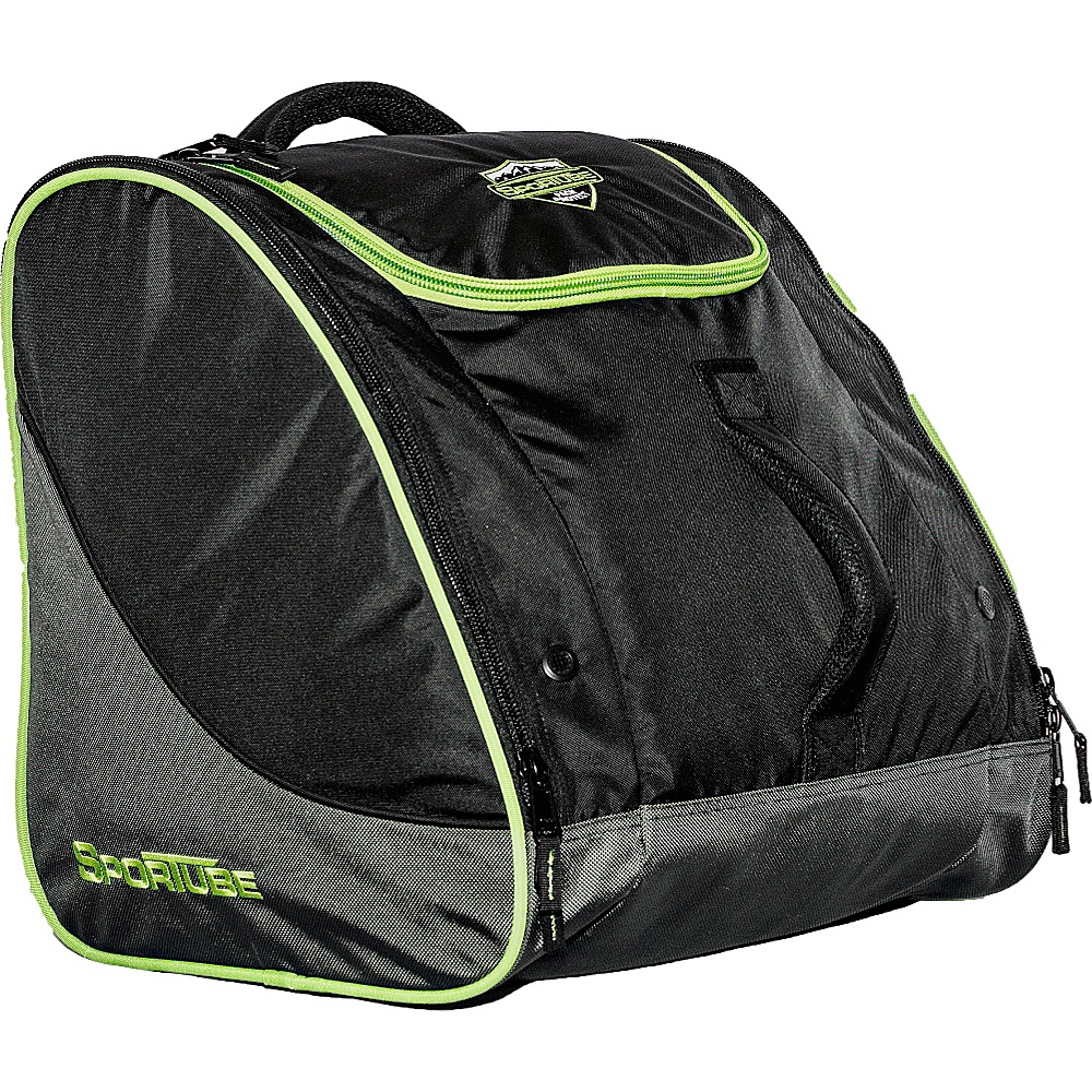 Sportube Freerider Gear and Boot Bag Green Black Sportube Ski and Snowboard Bags