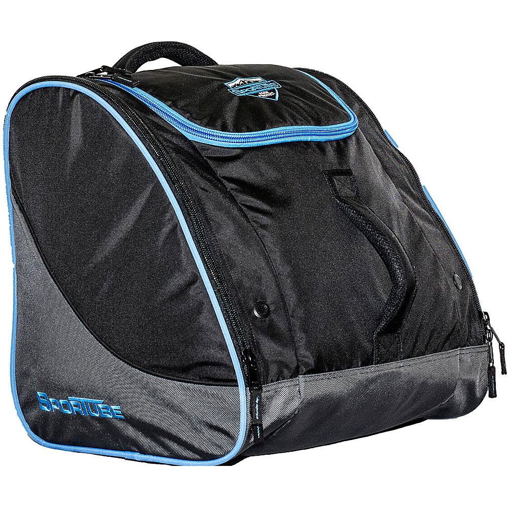 Sportube Freerider Gear and Boot Bag Black Blue Sportube Ski and Snowboard Bags