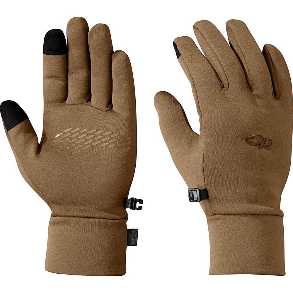 Outdoor Research PL 100 Sensor Gloves Men s Coyote SM Outdoor Research Hats Gloves Scarves