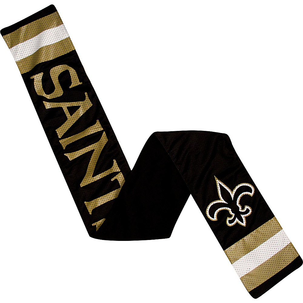 Littlearth Jersey Scarf NFL Teams New Orleans Saints Littlearth Hats Gloves Scarves