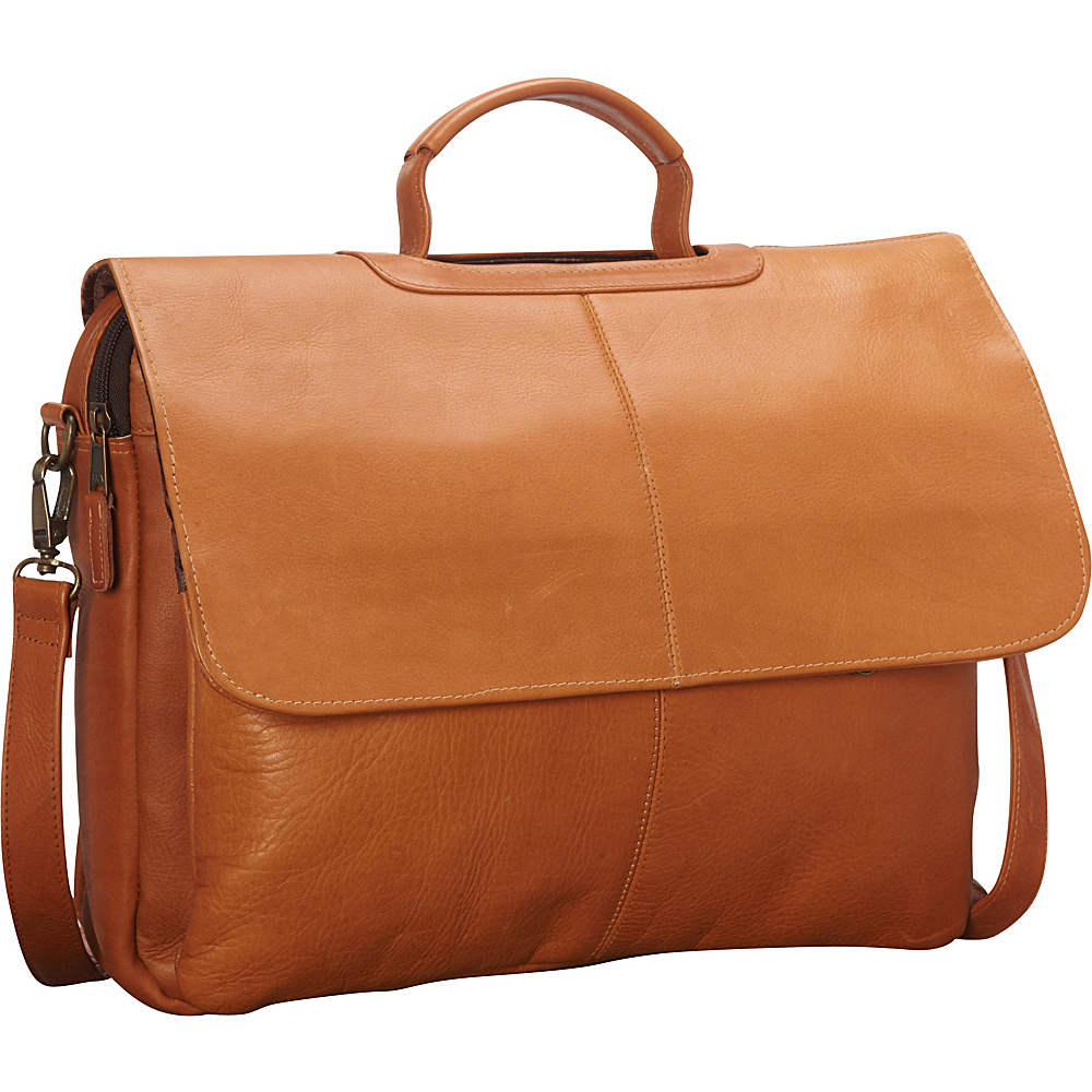 Latico Leathers Liberty Laptop Brief Natural Latico Leathers Non Wheeled Business Cases