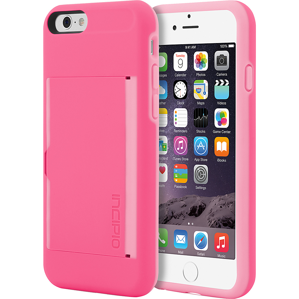 Incipio Stowaway iPhone 6 6s Case Pink Pink Incipio Electronic Cases