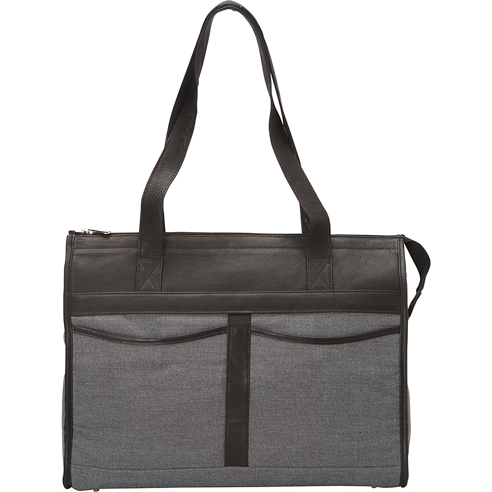Piel Travel Tote Bag Black Piel Leather Handbags