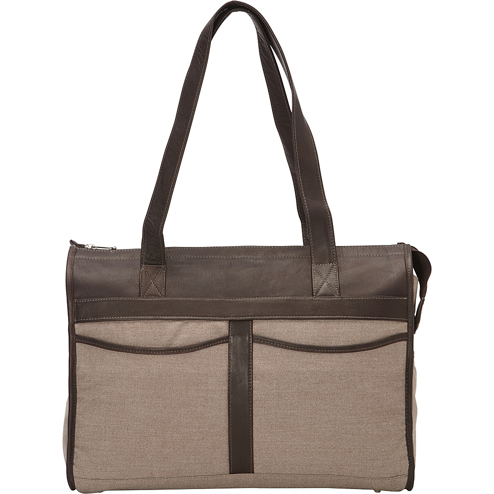 Piel Travel Tote Bag Chocolate Piel Leather Handbags
