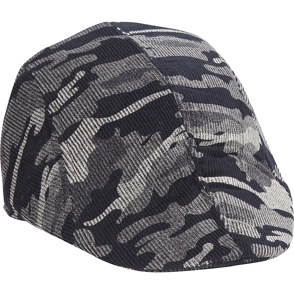 Magid Camouflage Corduroy Ivy Cap Black Magid Hats Gloves Scarves