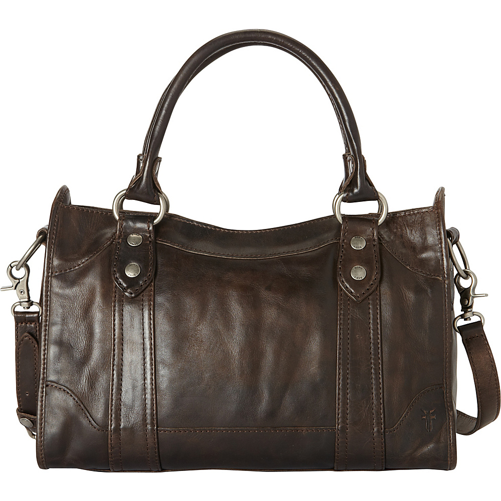 Frye Melissa Satchel Slate Frye Designer Handbags