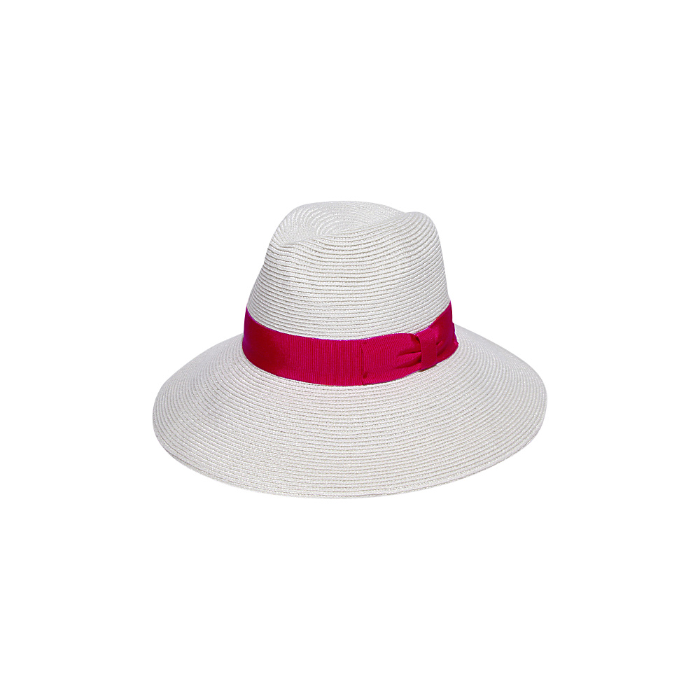 Gottex Alhambra Hat White Pink Gottex Hats Gloves Scarves