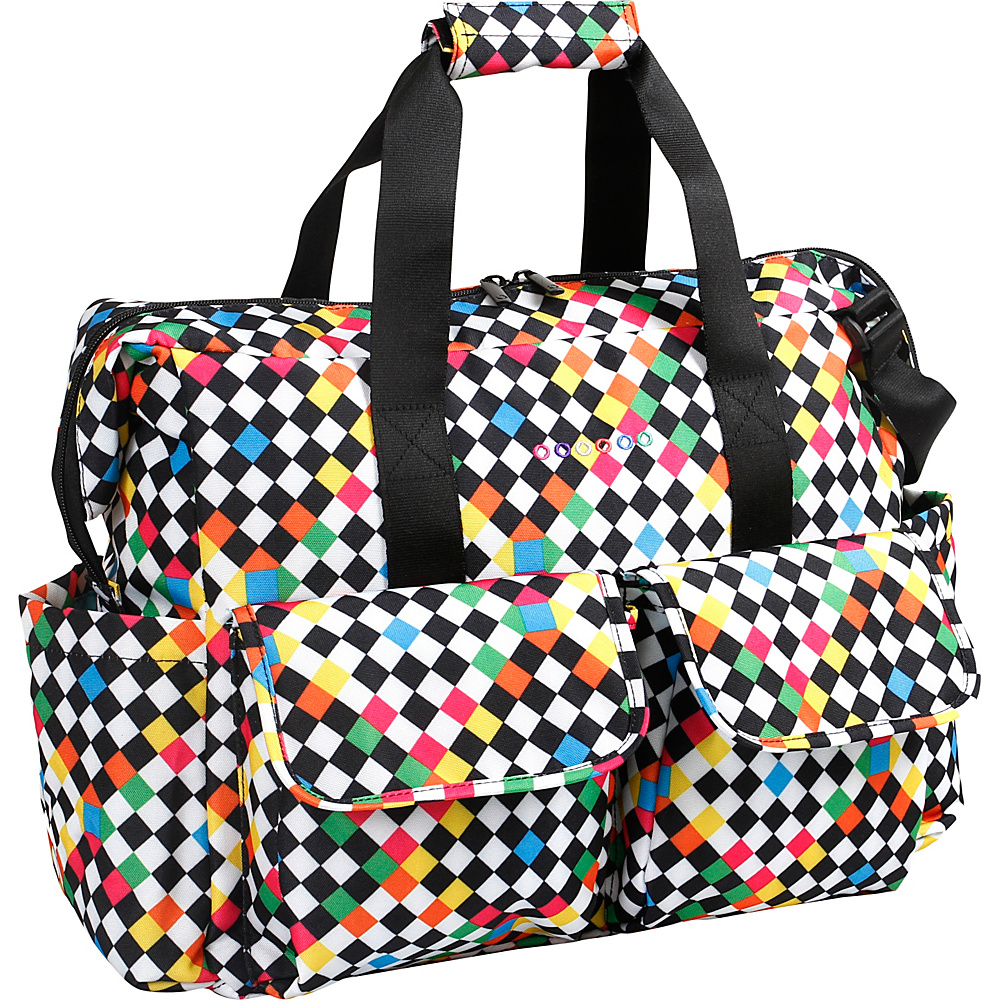 J World New York Amber Weekend Travel Bag CHECKERS J World New York Diaper Bags Accessories