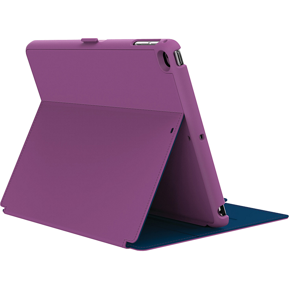 Speck iPad Air iPad Air 2 Stylefolio Case Beaming Orchid Purple Deep Sea Blue Speck Electronic Cases