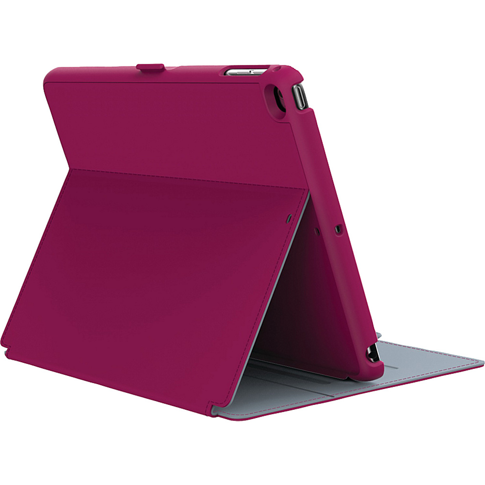 Speck iPad Air iPad Air 2 Stylefolio Case Fuchsia Pink Nickel Gray Speck Laptop Sleeves