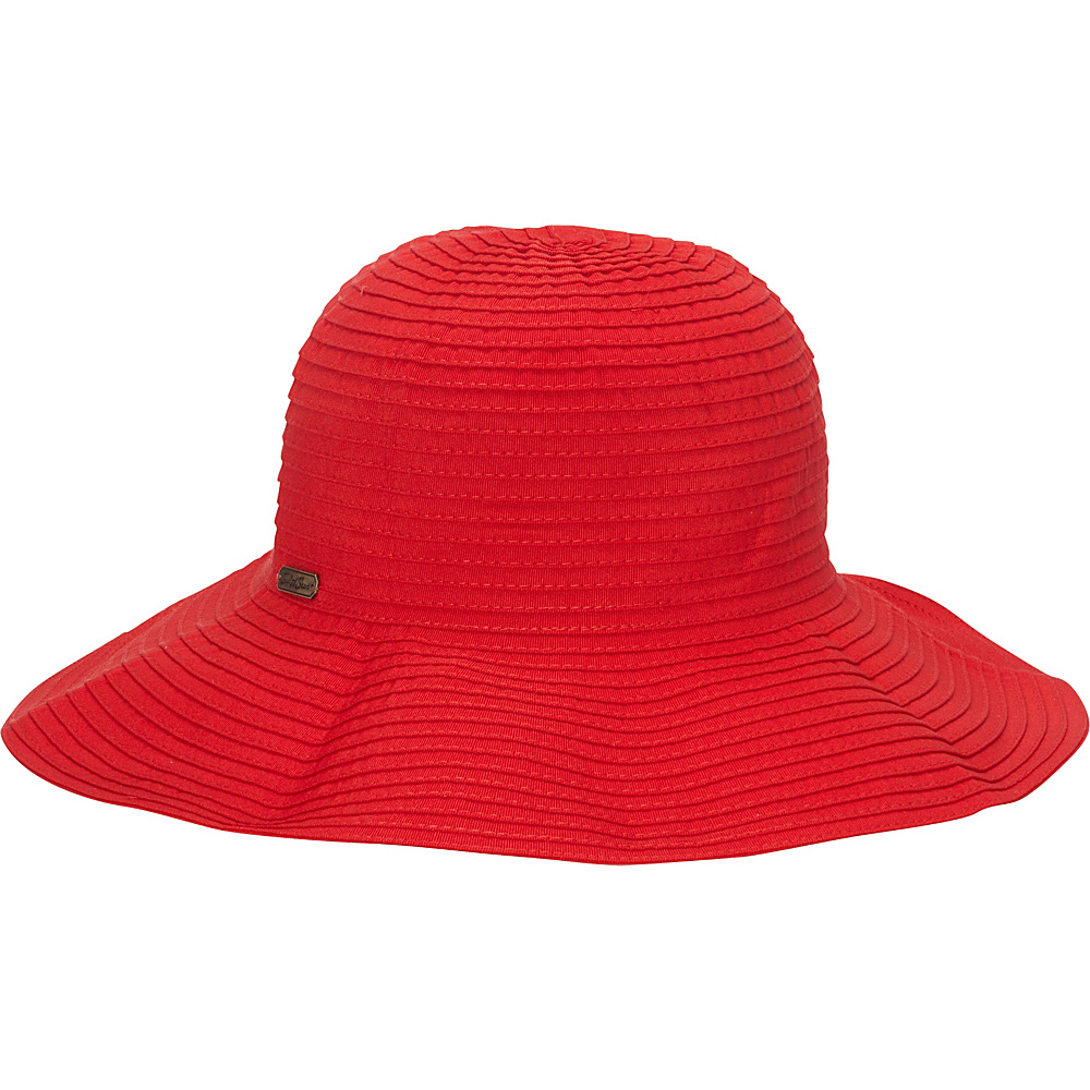 Sun N Sand Classic Snap Go Hat Red Sun N Sand Hats Gloves Scarves