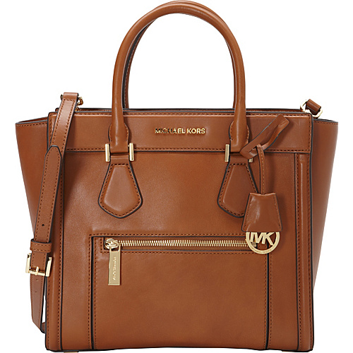 MICHAEL Michael Kors Colette Zip Large Satchel Luggage - MICHAEL Michael Kors Designer Handbags