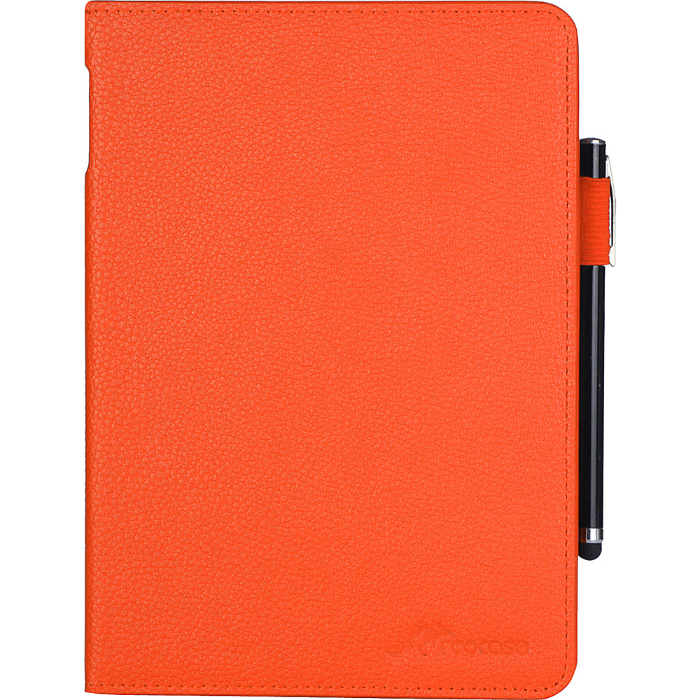 rooCASE Dual View Folio Case Smart Cover Stand for Amazon Fire HD 7 2014 Orange rooCASE Electronic Cases