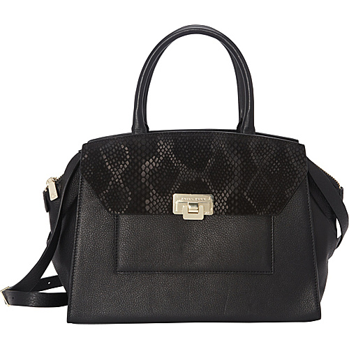 Trina Turk Palm Coast Satchel Black Multi - Trina Turk Designer Handbags