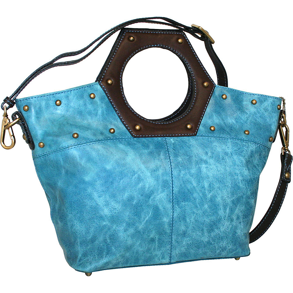 Nino Bossi Cut it Out Denim Nino Bossi Leather Handbags
