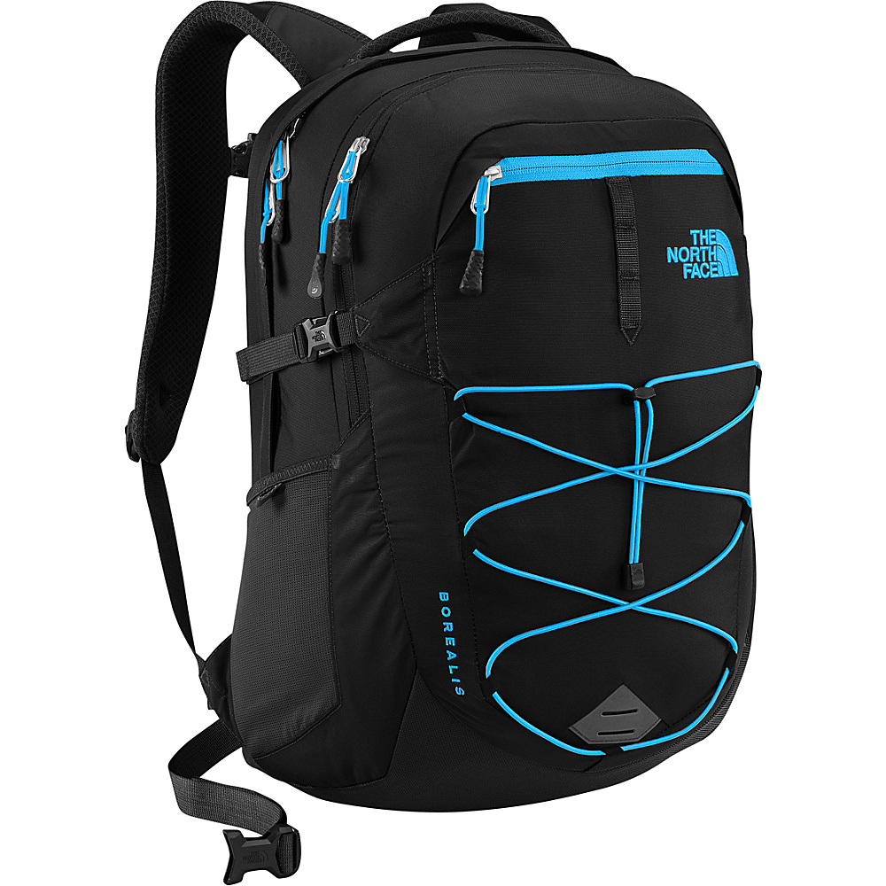 The North Face Borealis Laptop Backpack Tnf Black Hyper Blue The North Face Business Laptop Backpacks