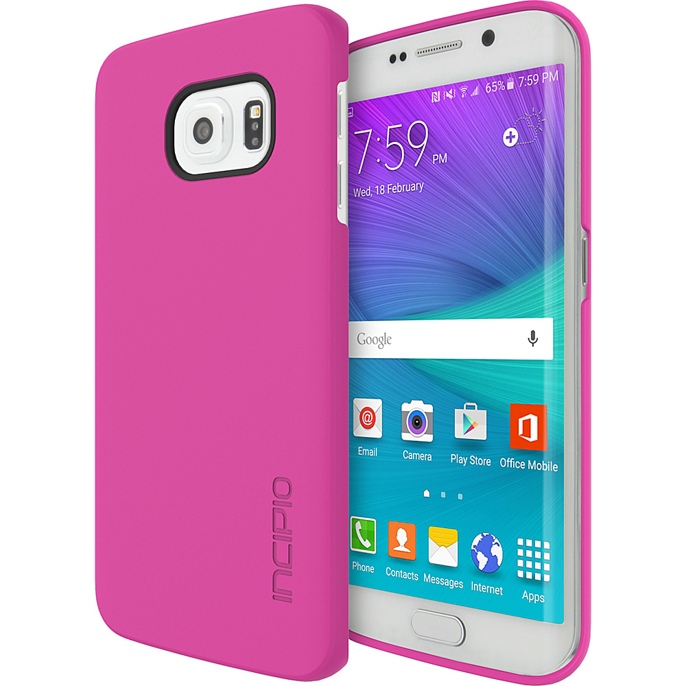 Incipio Feather for Samsung Galaxy S6 Edge Pink Pink Incipio Electronic Cases