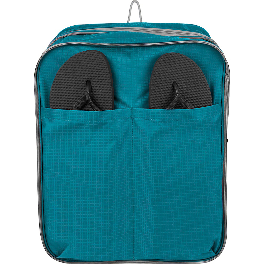 Travelon Expandable Packing Cube Aqua Travelon Travel Organizers