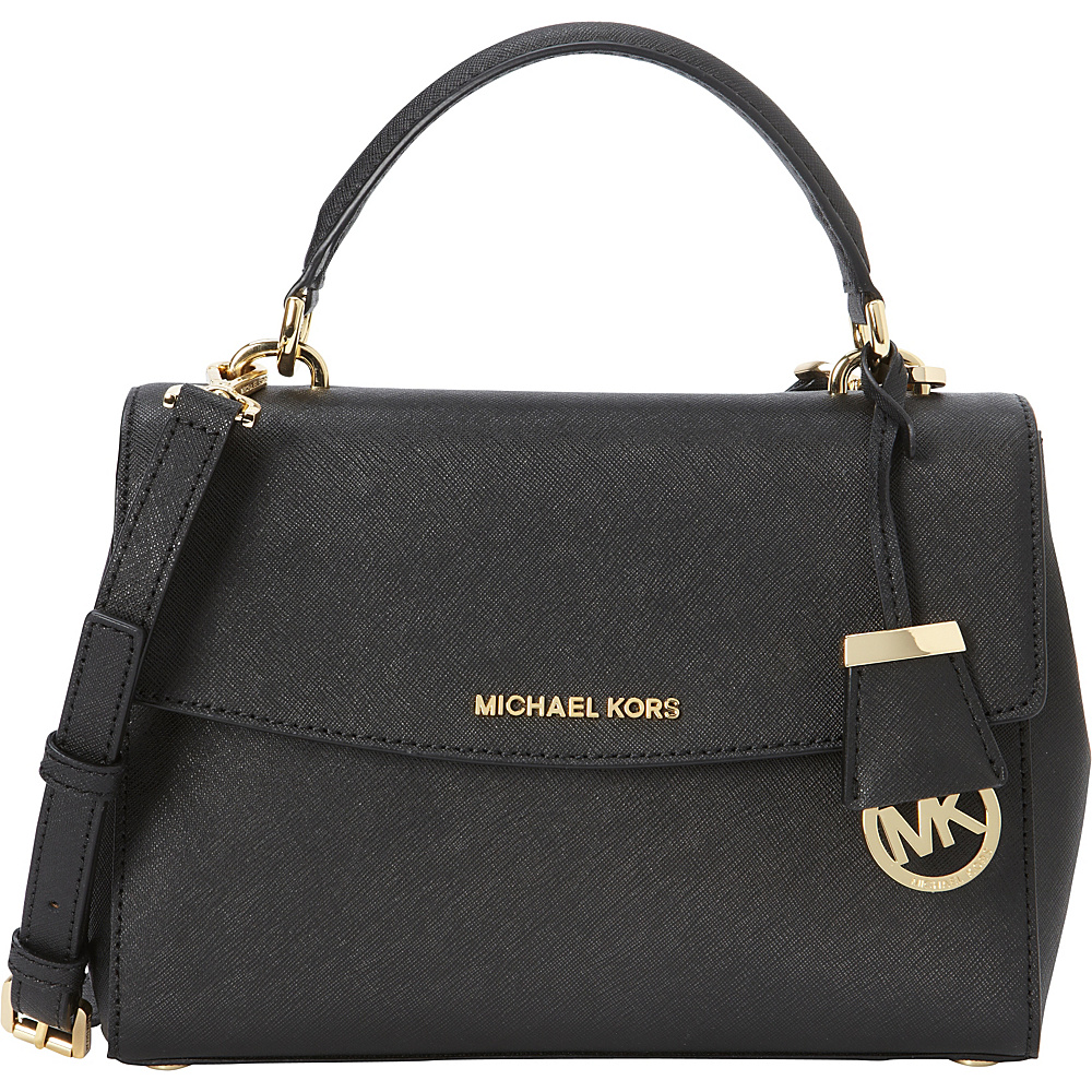 MICHAEL Michael Kors Ava Small Top Handle Satchel Black MICHAEL Michael Kors Designer Handbags