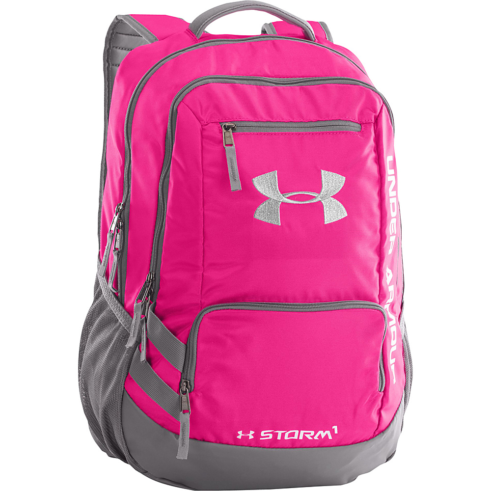 Under Armour Hustle Backpack II Tropic Pink Graphite White Under Armour Business Laptop Backpacks