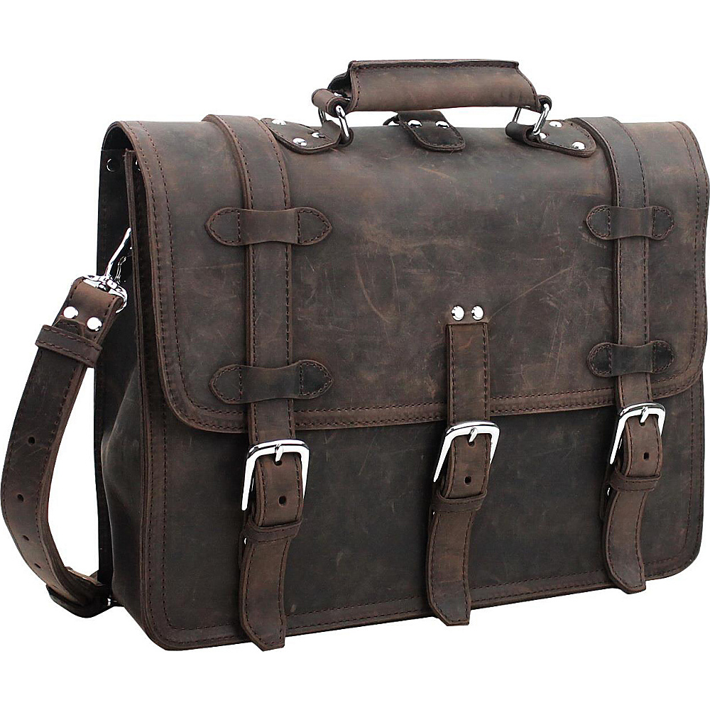 Vagabond Traveler 13 Leather MacBook Pro Briefcase Backpack Dark Brown Vagabond Traveler Non Wheeled Business Cases