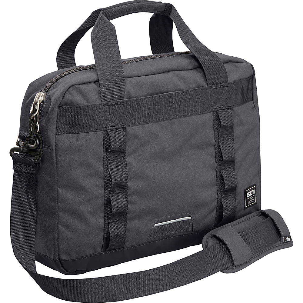 STM Bags Bowery Medium Shoulder Bag Charcoal STM Bags Messenger Bags