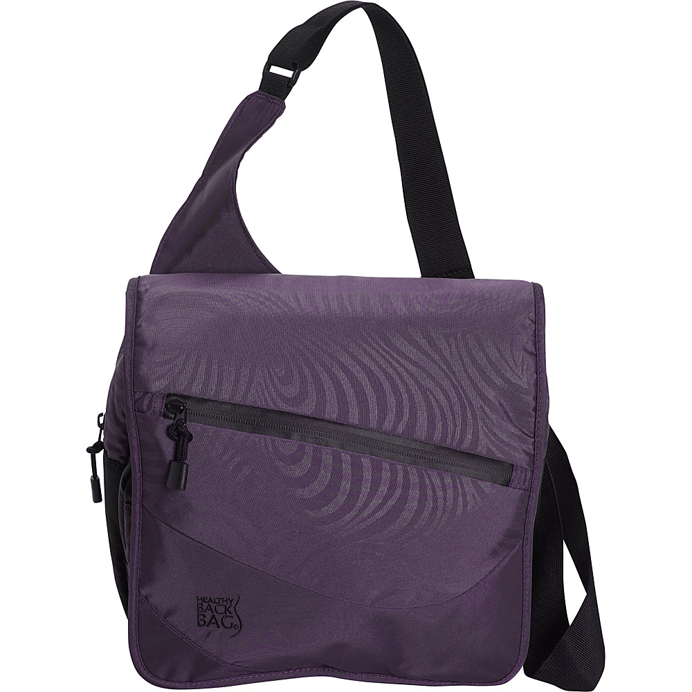 AmeriBag Great Outdoors Shoulder Bag Grape AmeriBag Fabric Handbags