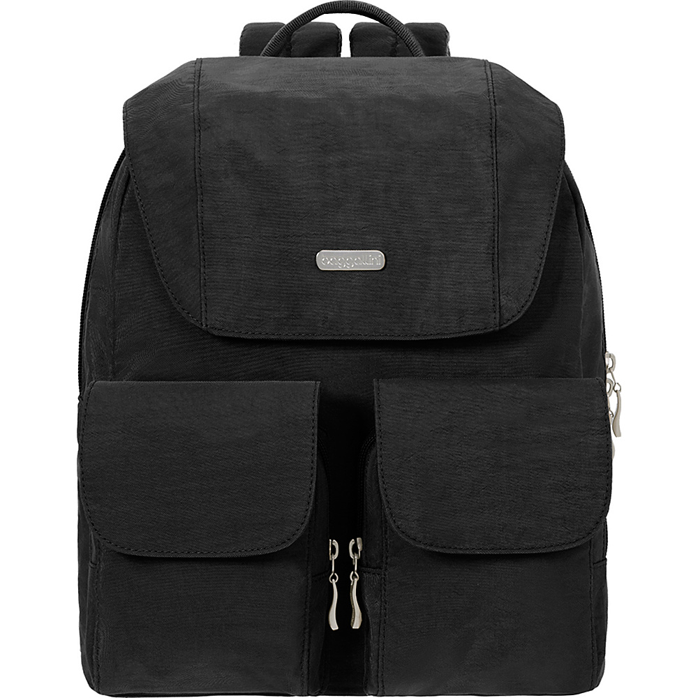 baggallini Mission Backpack Black Sand baggallini Fabric Handbags