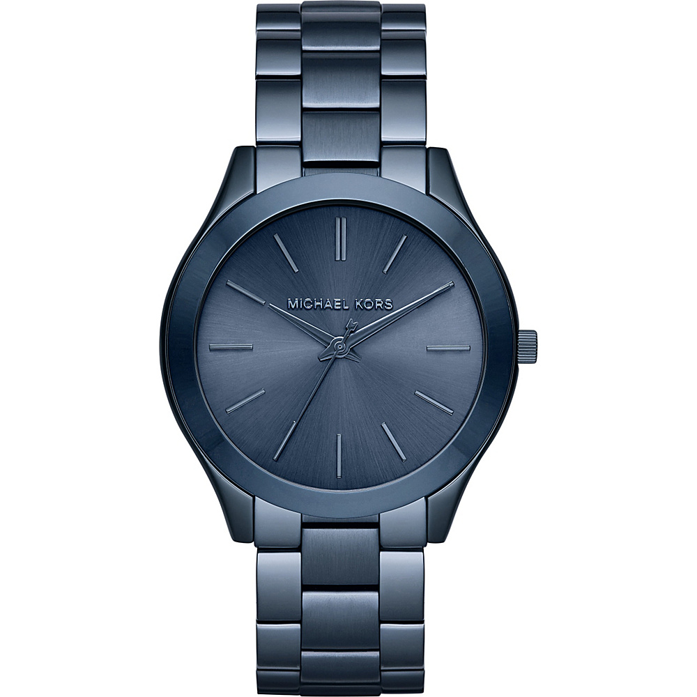 Michael Kors Watches Slim Runway Watch Blue Michael Kors Watches Watches