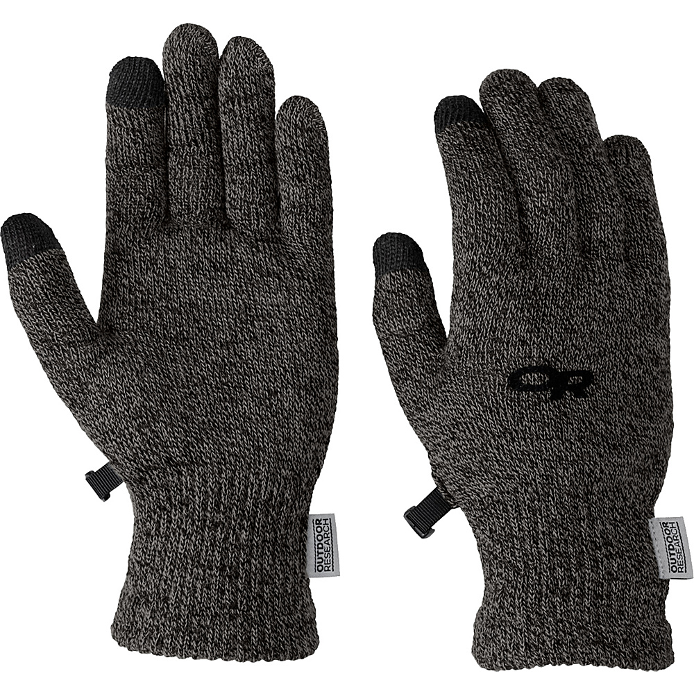 Outdoor Research Biosensor Gloves Kid s Charcoal â One Size Outdoor Research Gloves