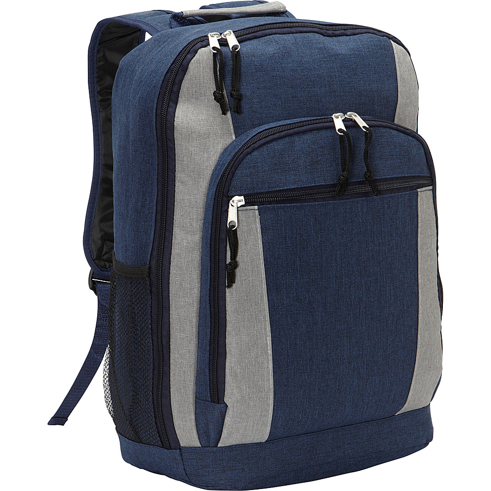 Bellino Urban Backpack Navy Bellino Business Laptop Backpacks