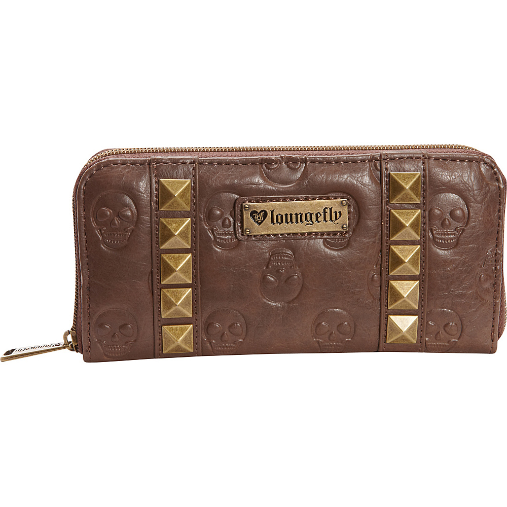 Loungefly Skull Pyramids Wallet Brown Loungefly Women s Wallets
