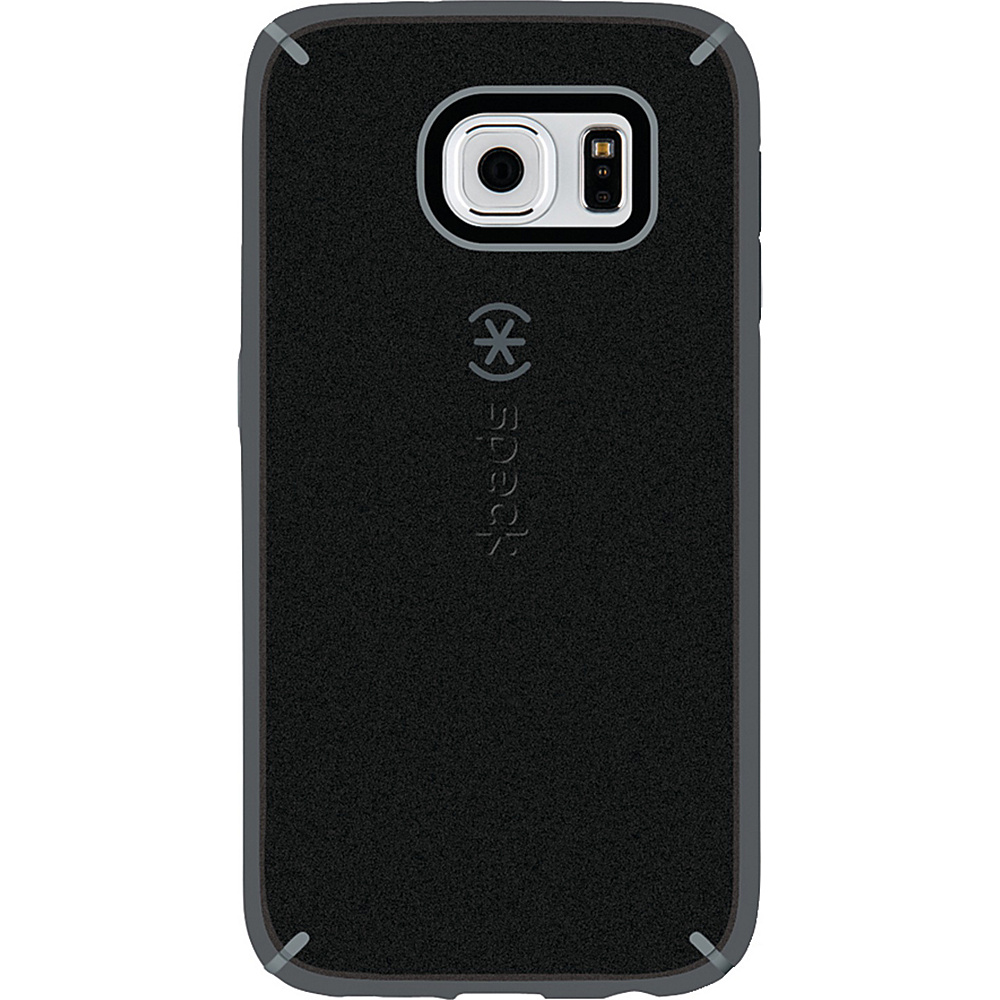 Speck Samsung Galaxy S6 Mightyshell Faceplate Black Gravel Gray Slate Gray Speck Electronic Cases