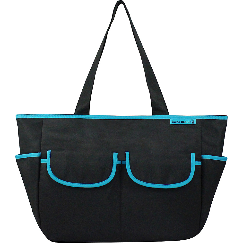 Jacki Design Fashion Diaper Bag Black Blue Jacki Design Diaper Bags Accessories