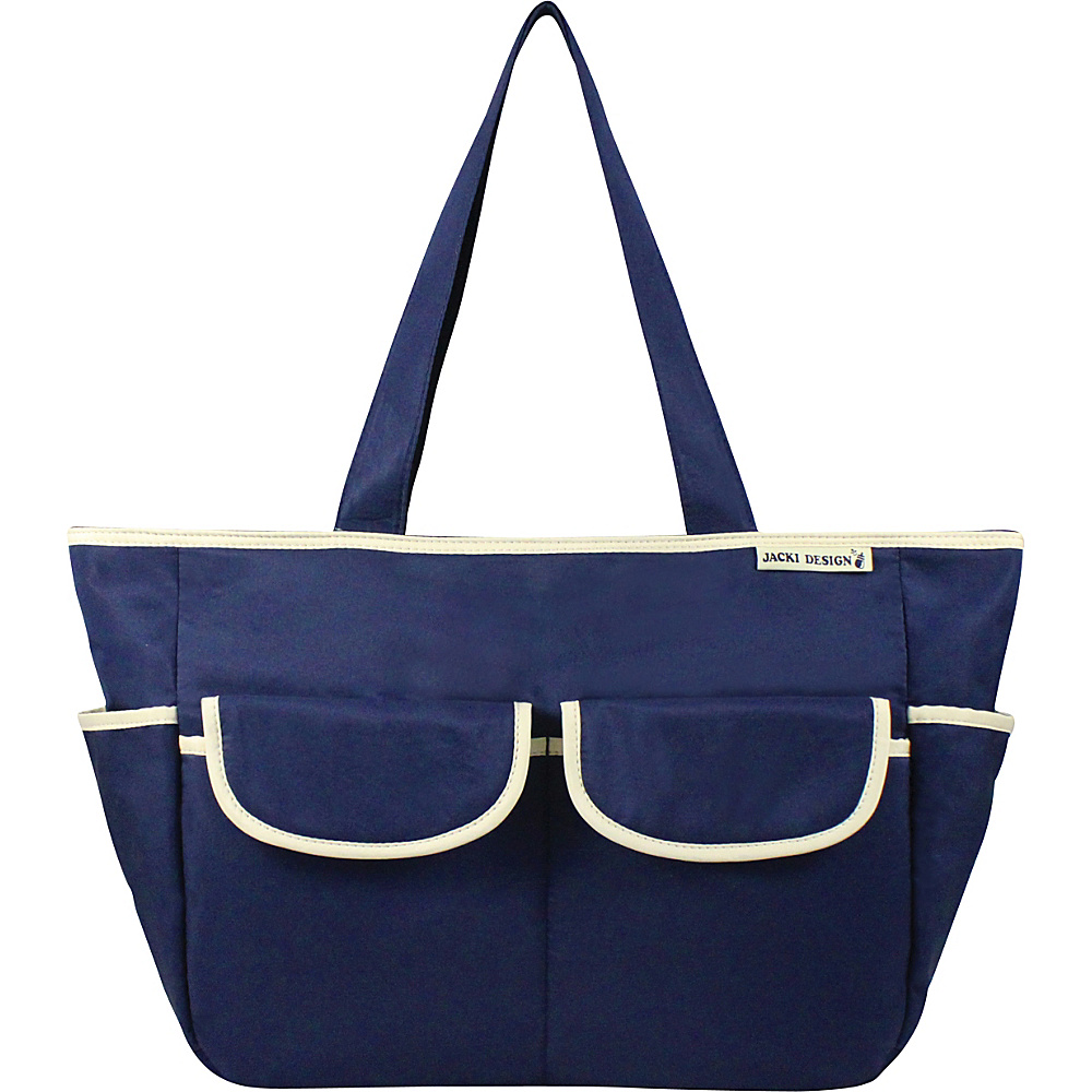 Jacki Design Fashion Diaper Bag Blue Beige Jacki Design Diaper Bags Accessories