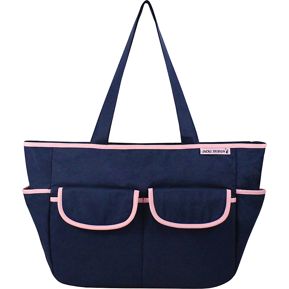 Jacki Design Fashion Diaper Bag Blue Pink Jacki Design Diaper Bags Accessories
