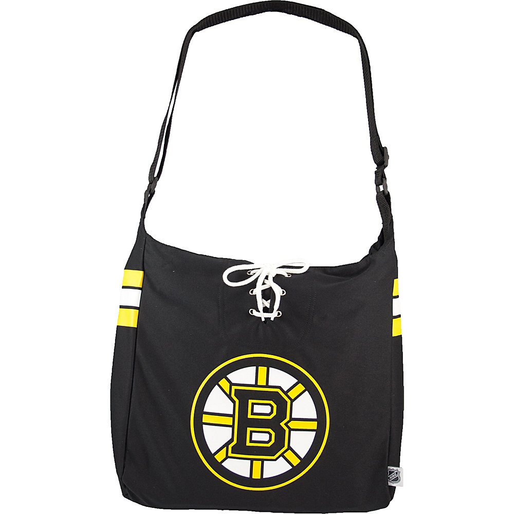 Littlearth Team Jersey Shoulder Bag NHL Teams Boston Bruins Littlearth Fabric Handbags