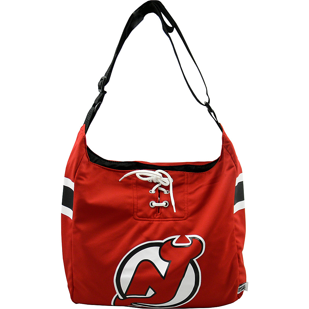 Littlearth Team Jersey Shoulder Bag NHL Teams New Jersey Devils Littlearth Fabric Handbags