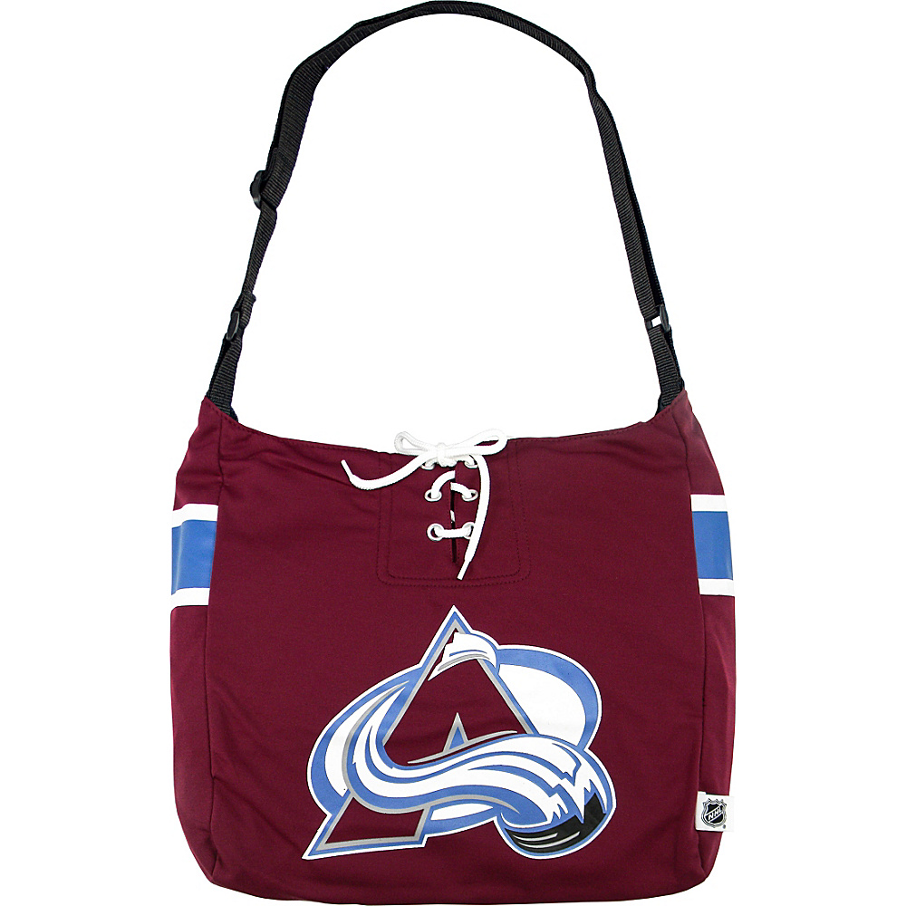 Littlearth Team Jersey Shoulder Bag NHL Teams Colorado Avalanche Littlearth Fabric Handbags