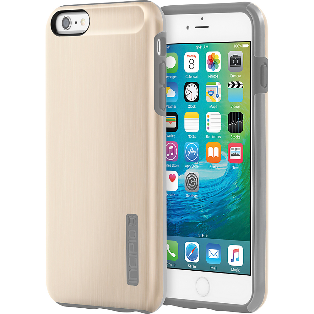 Incipio DualPro Shine for iPhone 6 6s Champagne Gray Incipio Electronic Cases