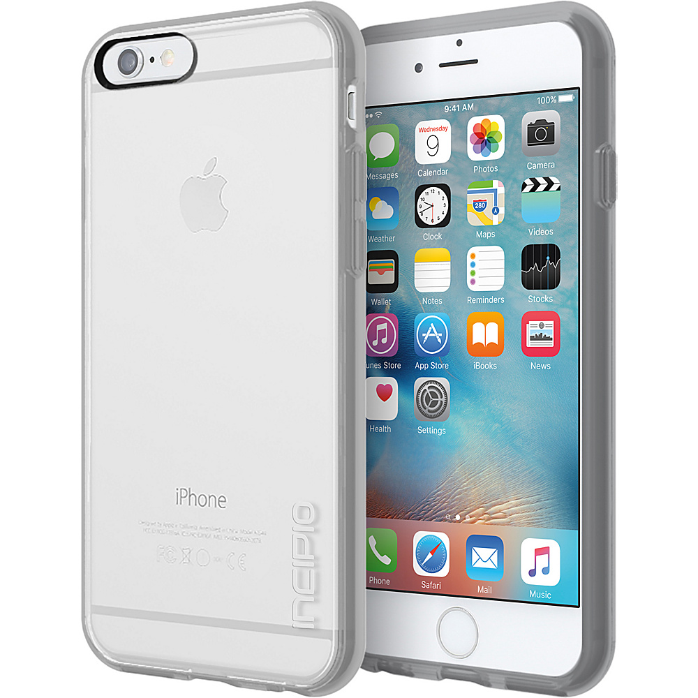 Incipio Octane Pure for iPhone 6 6s Clear Gray Incipio Electronic Cases