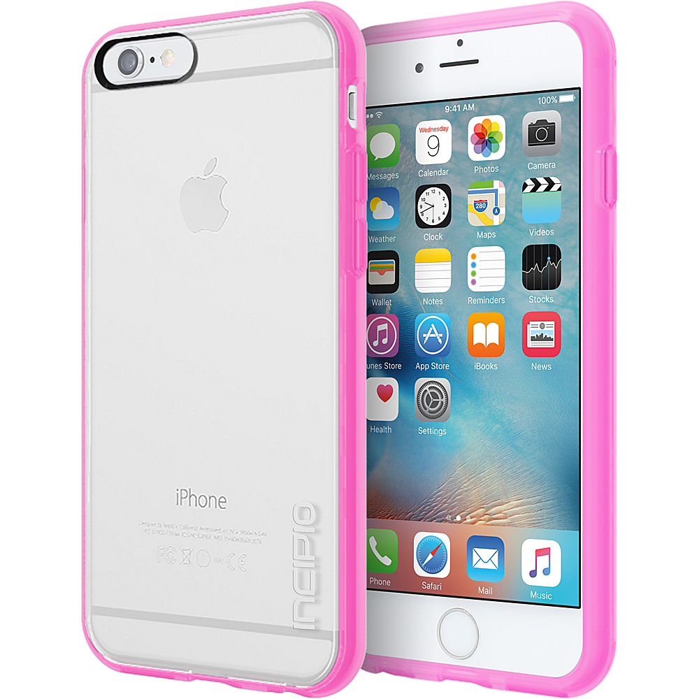 Incipio Octane Pure for iPhone 6 6s Clear Highlighter Pink Incipio Electronic Cases